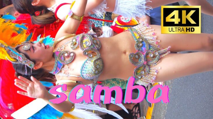 4K【学生サンバ】縦向き　全編天使のサンバ 2022 【美少女】Japanese samba dancer サンバ ウニアン