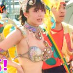 (再)【4K】民家園通り 夏まつり #10 ウニアン とんでも美少女　Samba in Japan　2022