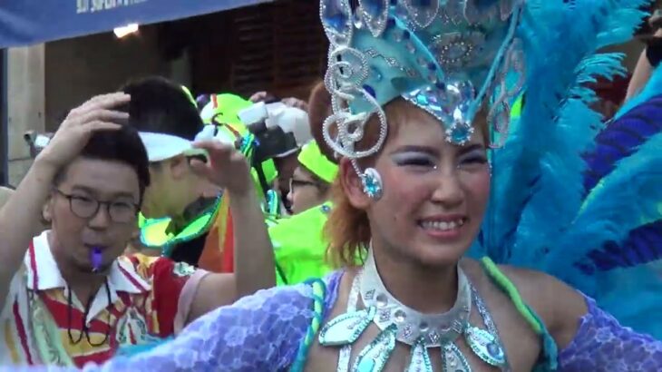 2016年川崎大師サマーフェスタ　サンバパレード　2本目　ウニアン　2016 Kawasaki Daishi Summer Festa Samba Parade 2nd Unian