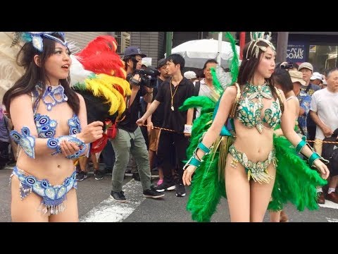 2018　民家園通り商店会夏まつり　ウニアン・ドス・アマドーリス　SAMBA　1