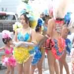 うら若い！脚出し！　神戸まつり2023  のサンバチーム　Kobe Samba  Carnival  2023