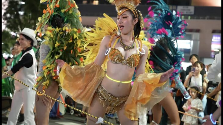 楽しい夏祭り2023  ダンサーさんたちとっても綺麗(^^)  SAMBA CARNIVAL (サンバカーニバル