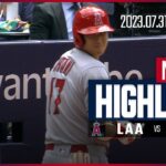 【大谷翔平 チャンスで勝負してもらえず】エンゼルス vs ブルージェイズ 日本語ハイライト 7.31