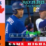 Los Angeles Dodgers vs. Toronto Blue Jays 07/25/23 [FULL GAME]  Hightlights | MLB Season 2023