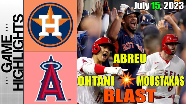 Angels vs Astros [9-9] Game Highlights July 15, 2023 | MLB Highlights 2023