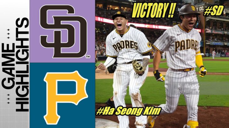 Padres vs Pittsburgh Pirates [FULL GAME ] July 25, 2023 – MLB Highlights | MLB Season 2023