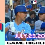 Dodgers vs.Rangers (07.23.23) Today [FULL GAME] Hightlights | MLB Hightlights 2023