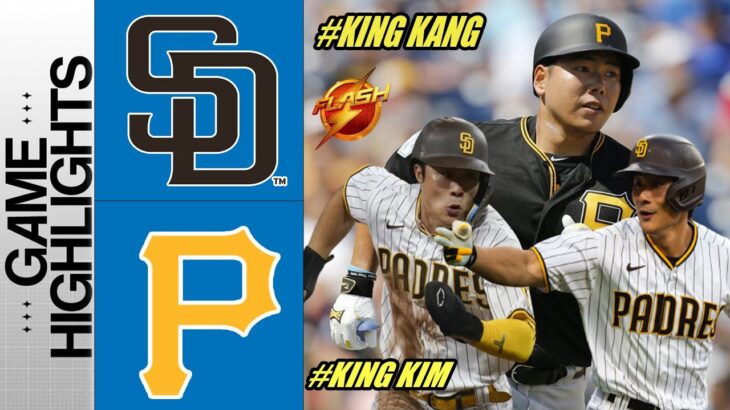 Padres vs Pittsburgh Pirates Full Highlights (7/25/23) | MLB Highlights 2023