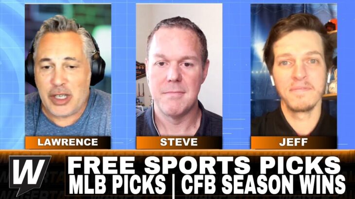 Free Sports Picks | WagerTalk Today | MLB Picks Today | College Football Season Wins | July 25