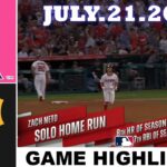 Angels vs. Pirates  (07.21.23) Today Game Hightlight | MLB Hightlights 2023