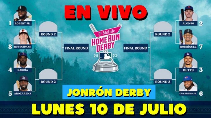 🔴 #HOMERUNDERBY #MLB 2023 EN VIVO ⚾ FIESTA DE CUADRANGULARES EN DIRECTO