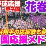 【高校野球応援 】花巻東　甲子園応援メドレー　OB大谷翔平の応援歌使用で外野には子供のファンも多かった！【2回戦　花巻東 vs クラーク国際】2023.8.13ブラバン応援　甲子園応援