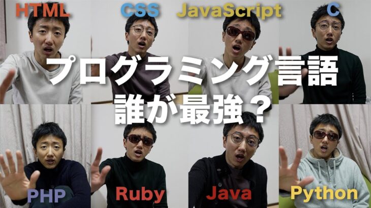 もしもプログラミング言語が言い争ったら【寸劇】
