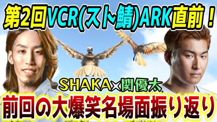 【懐釈迦】第1回VCR/スト鯖ARK SHAKA×関優太の大爆笑名場面を振り返ってみた【第2回開催直前！】