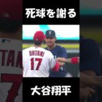 大谷翔平「ぶつけてごめん🙇😔」#shorts #大谷翔平 #野球 #MLB #NPB